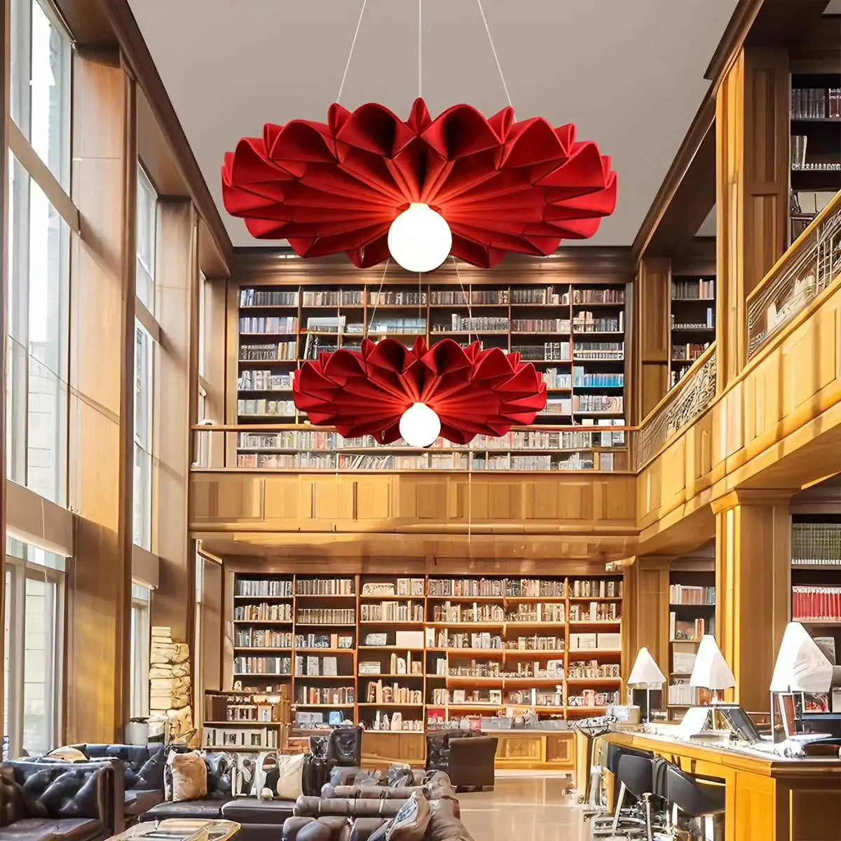 Feyran Sunflower Acoustic Pendant Light