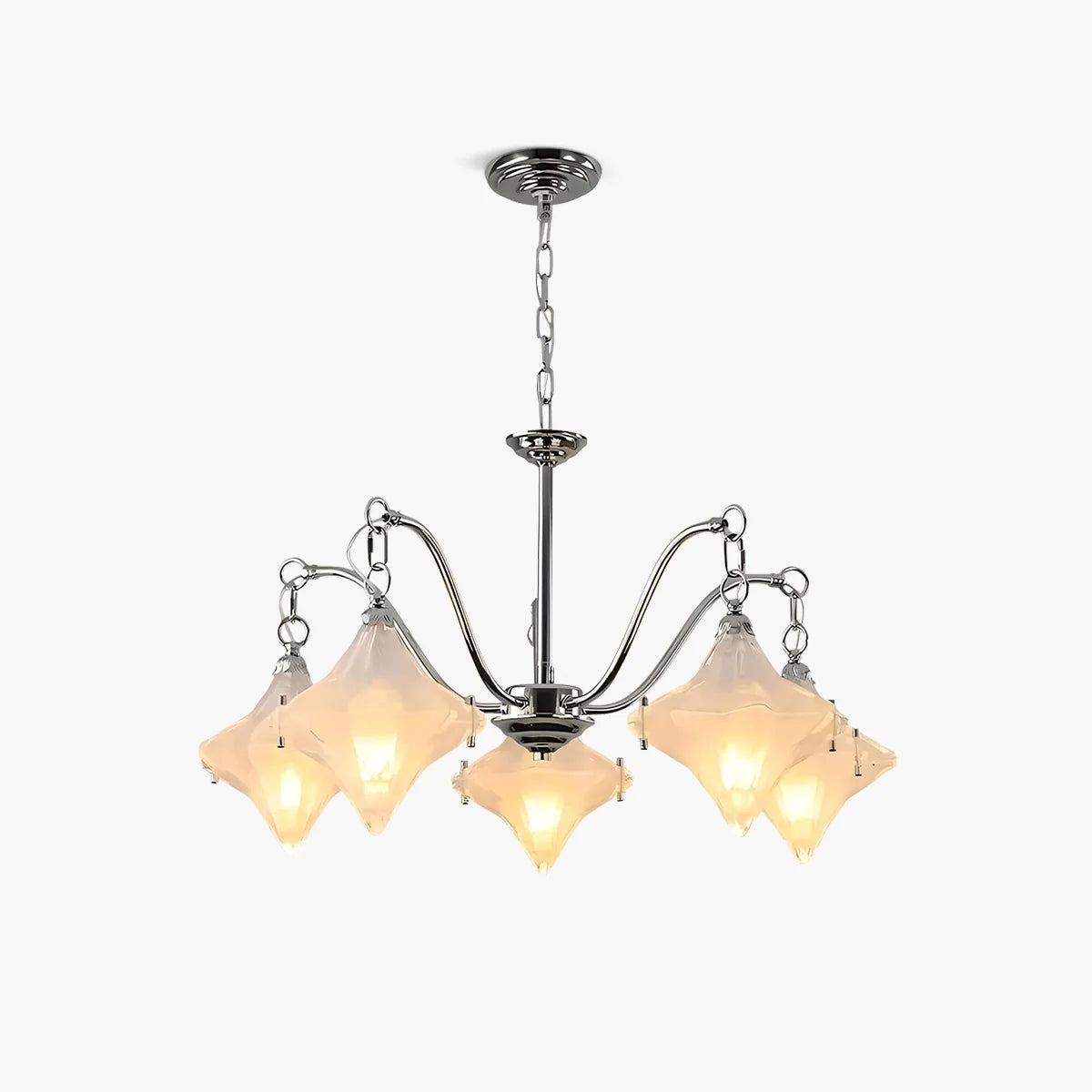 Feyran Sylume Star-Shaped Chandelier for Living Room