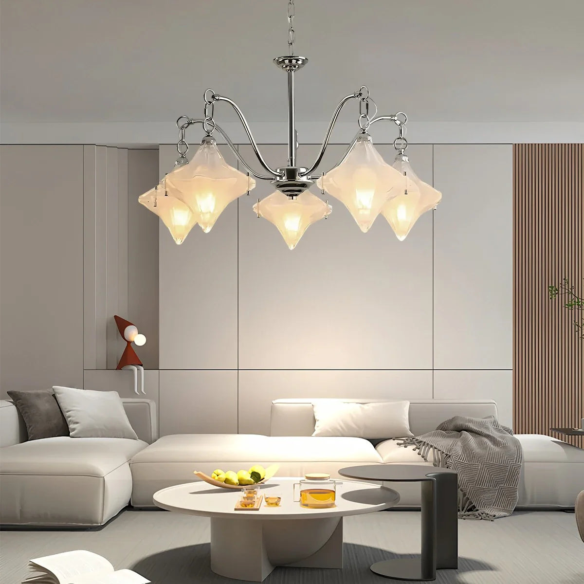 Feyran Sylume Star-Shaped Chandelier for Living Room