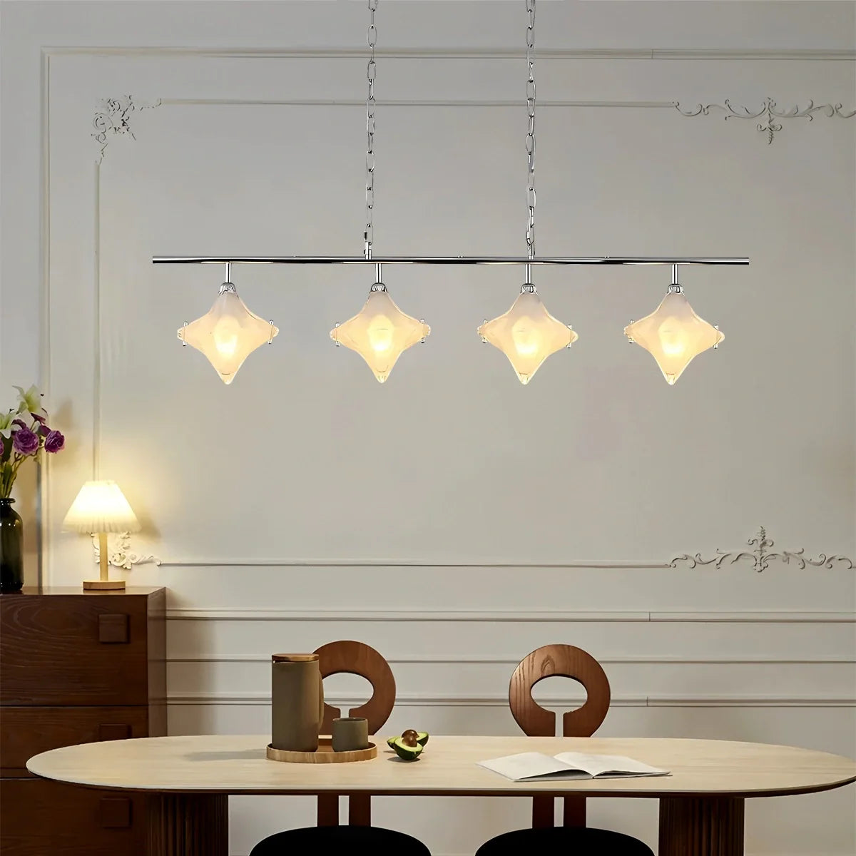 Feyran Sylume Star-Shaped Chandelier for Living Room