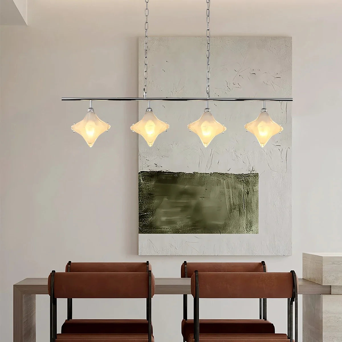 Feyran Sylume Star-Shaped Chandelier for Living Room