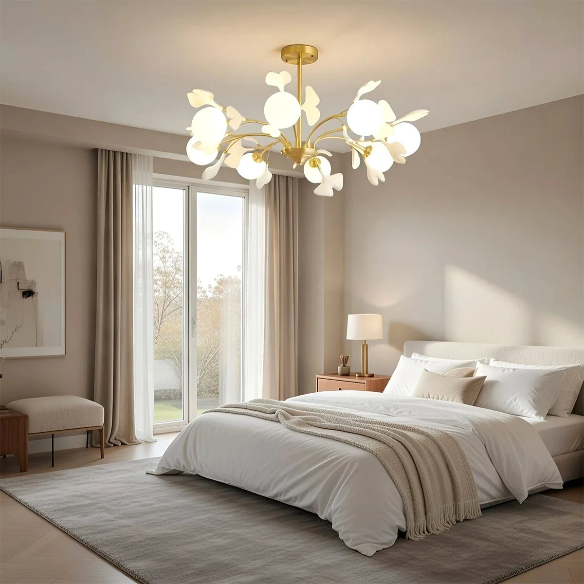 Feyran Thalassa Ginkgo Chandelier for Living Room