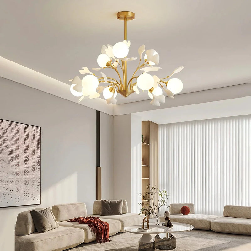 Feyran Thalassa Ginkgo Chandelier for Living Room