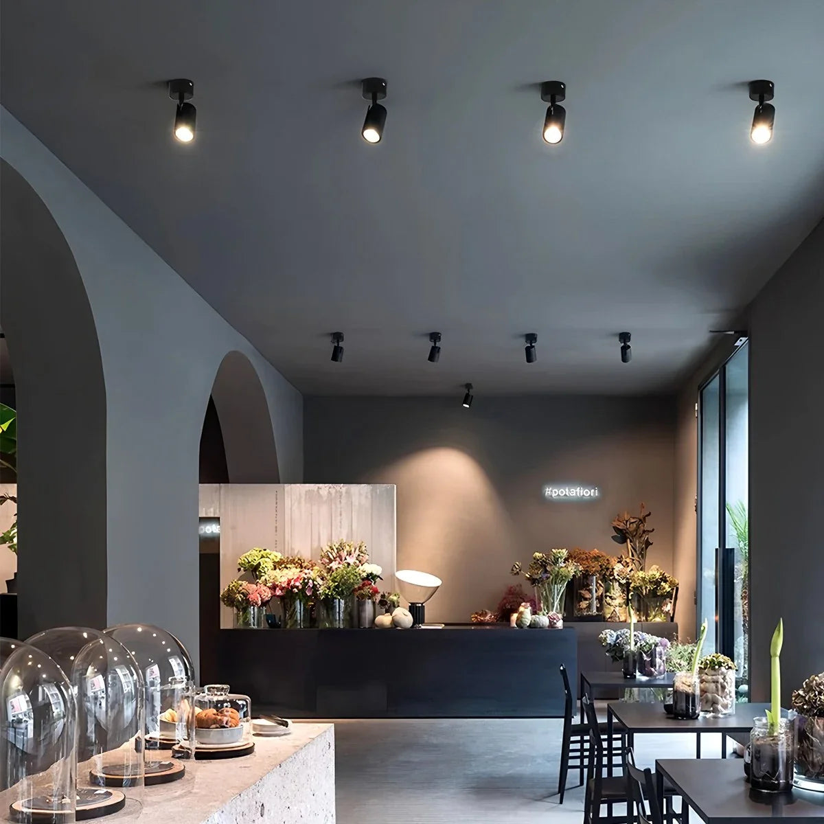 Feyran Track Type Long Tube Ceiling Spotlight
