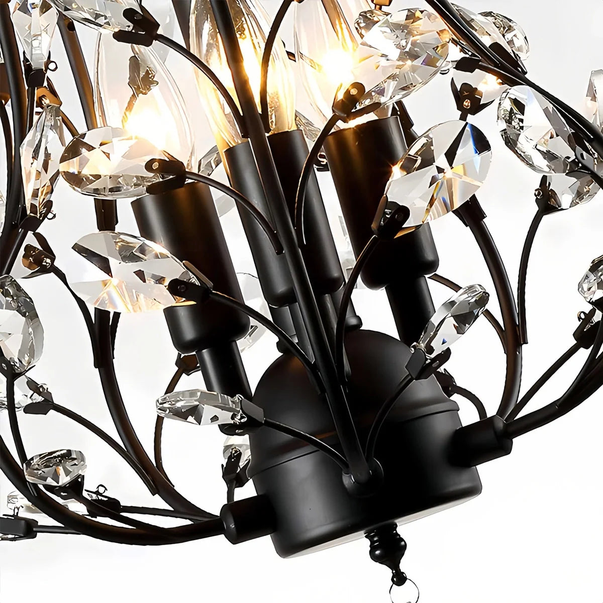 Feyran Tree Branch Crystal Chandelier for Living Room
