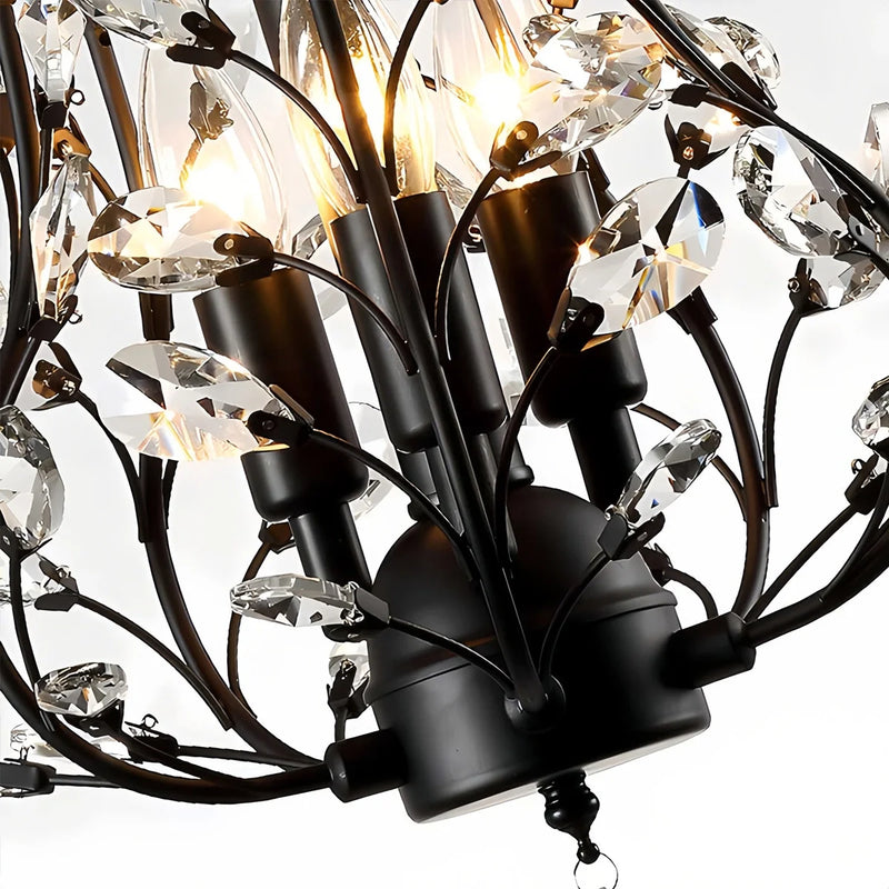 Feyran Tree Branch Crystal Chandelier for Living Room