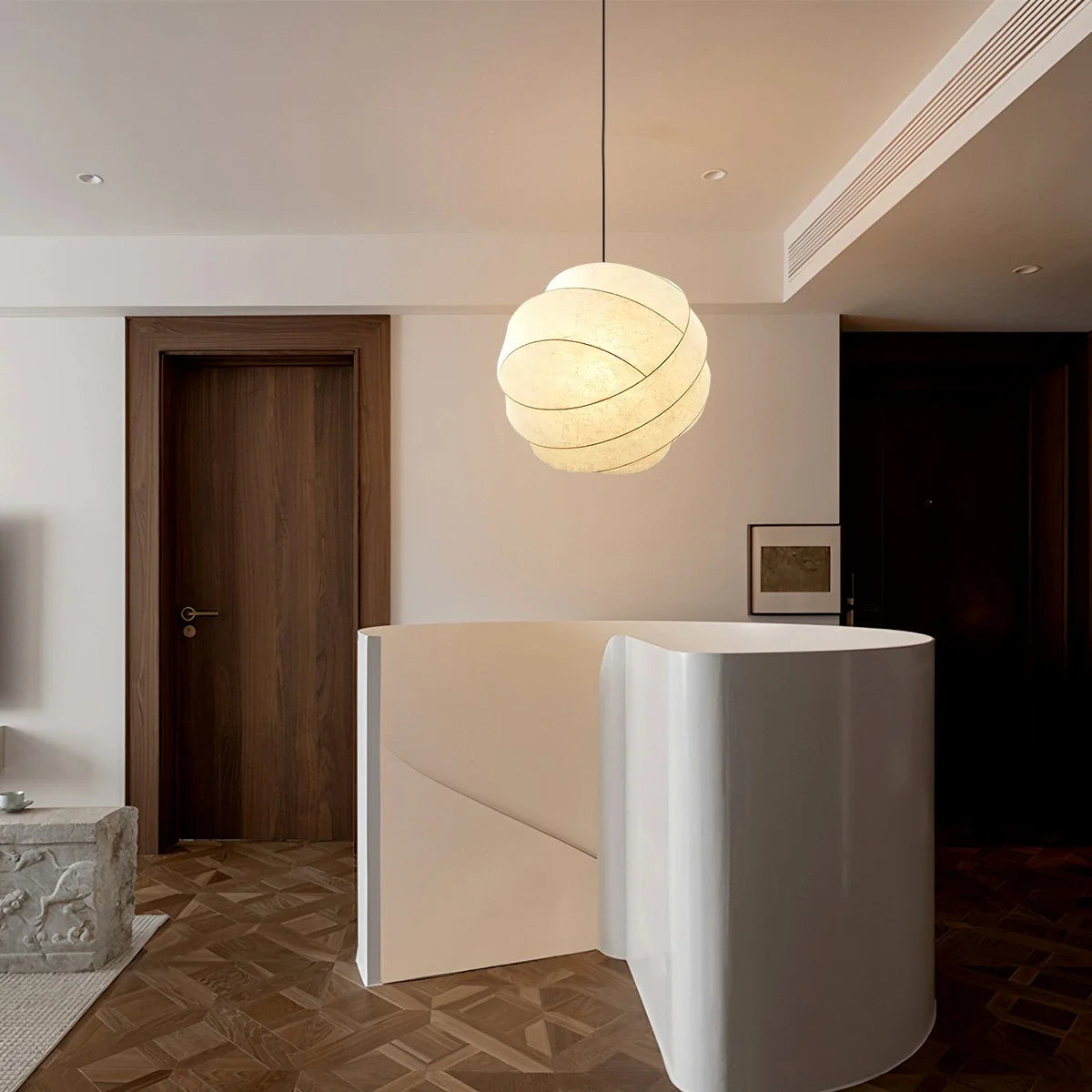 Feyran Turner Modern Spherical Pendant Light for Dining Room