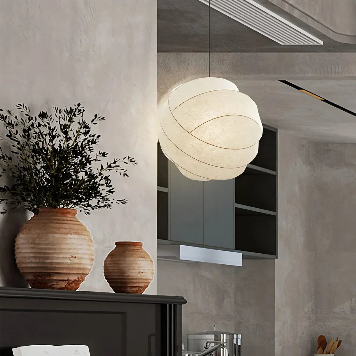 Feyran Turner Modern Spherical Pendant Light for Dining Room