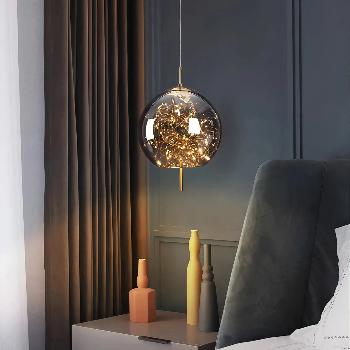 Feyran Twirl Modern Pendant Light for Bedroom