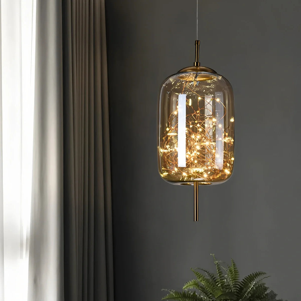 Feyran Twirl Modern Pendant Light for Bedroom