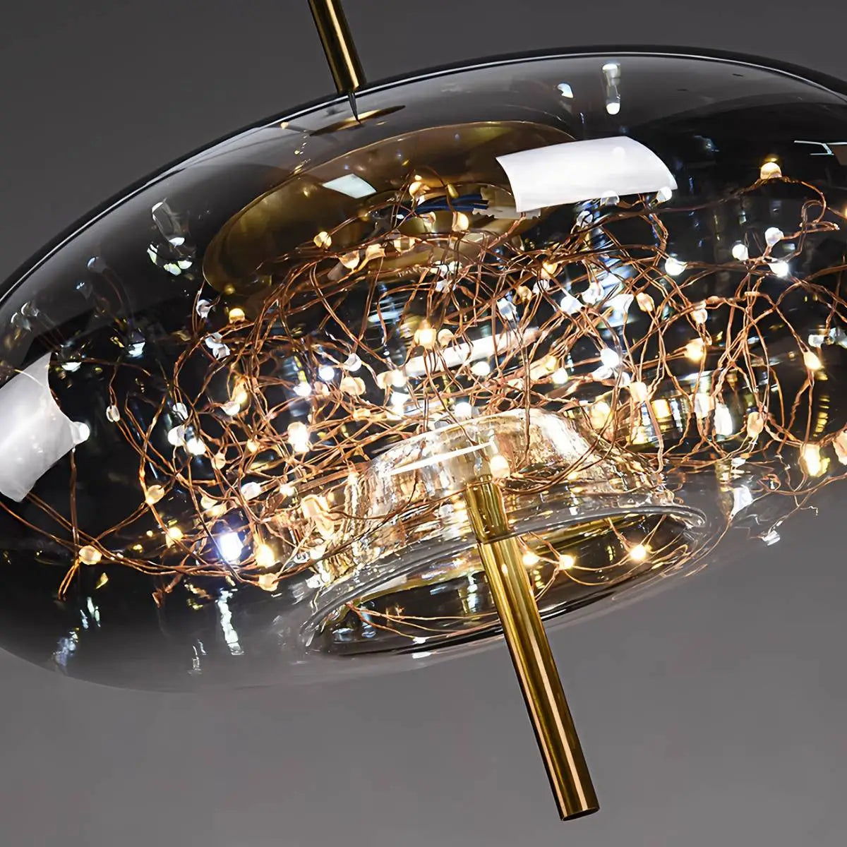 Feyran Twirl Modern Pendant Light for Bedroom