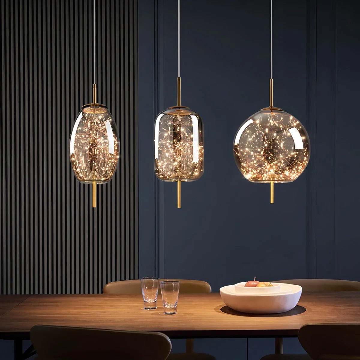 Feyran Twirl Modern Pendant Light for Bedroom
