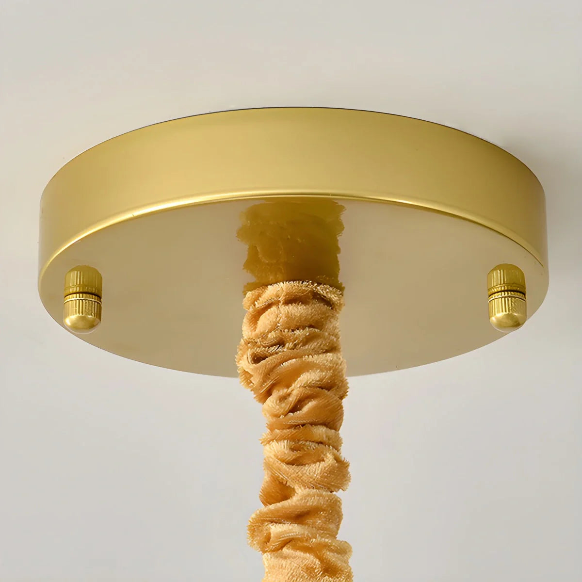Feyran U-Shaped Milk Glass Chandelier