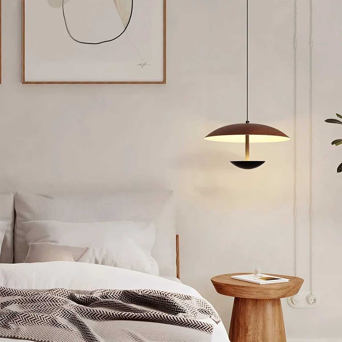 Feyran UFO Wrought Iron Pendeant Light for Living Room