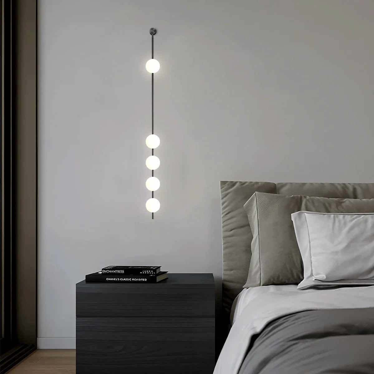 Feyran Vertical Balls Wall Lamp for Corridor