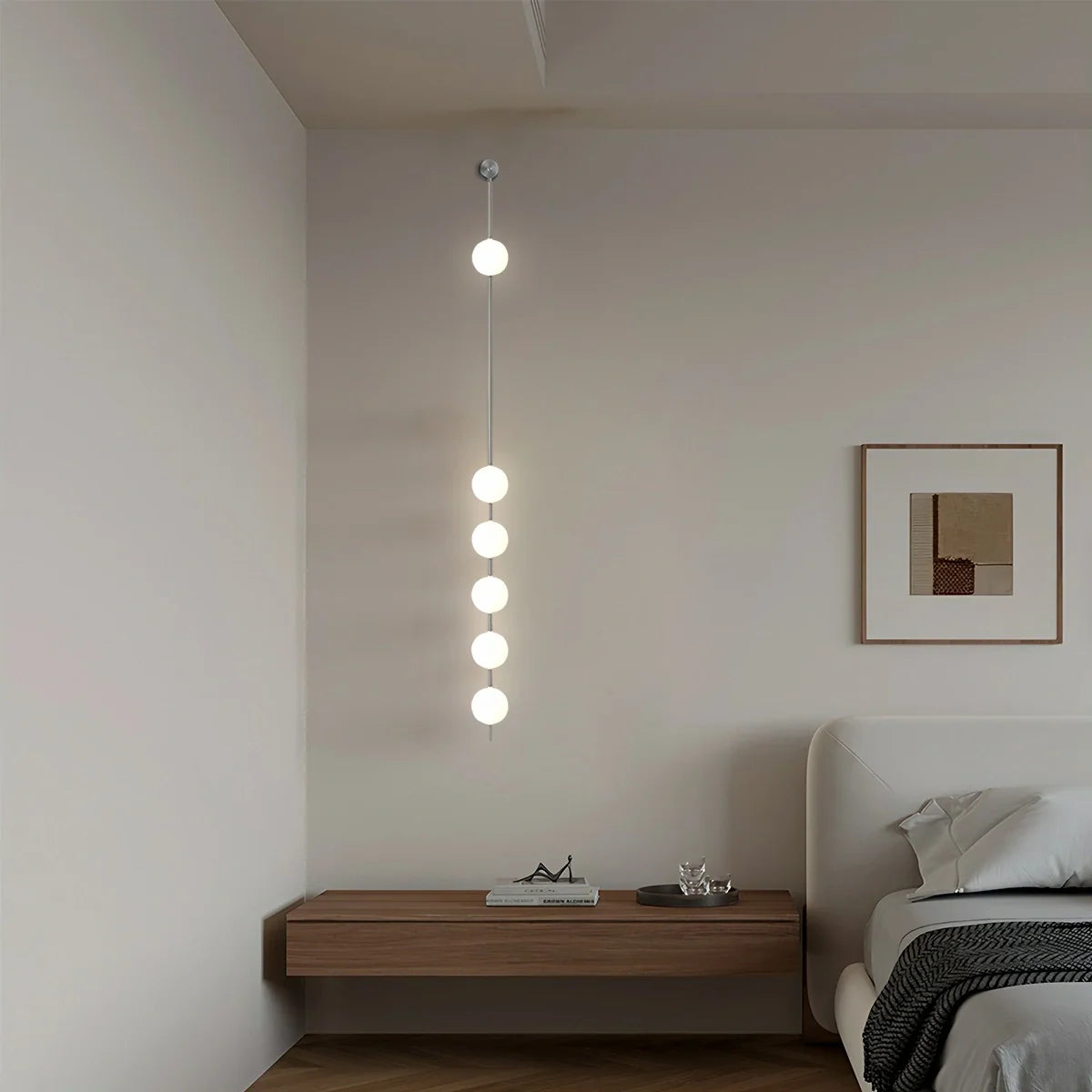 Feyran Vertical Balls Wall Lamp for Corridor