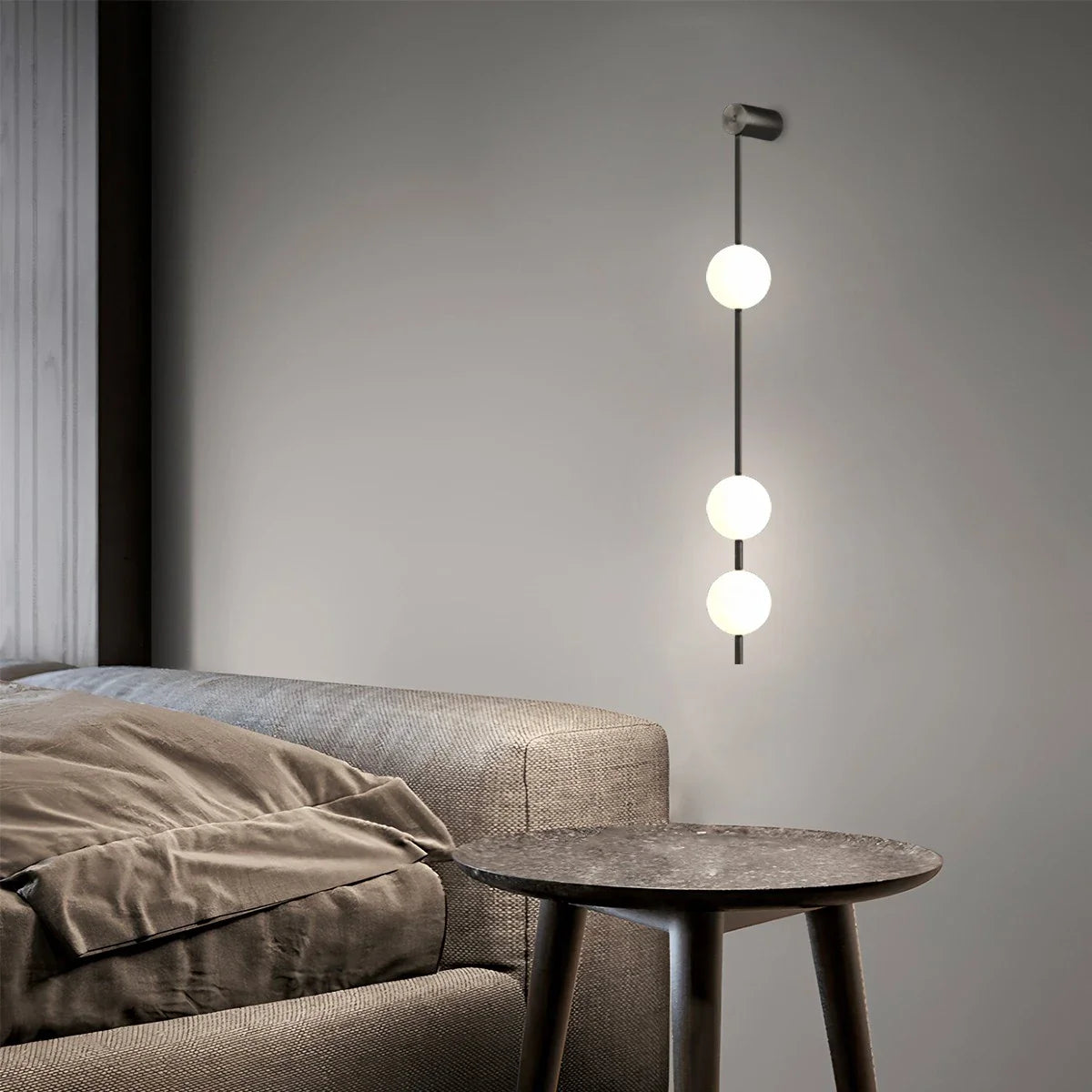 Feyran Vertical Balls Wall Lamp for Corridor