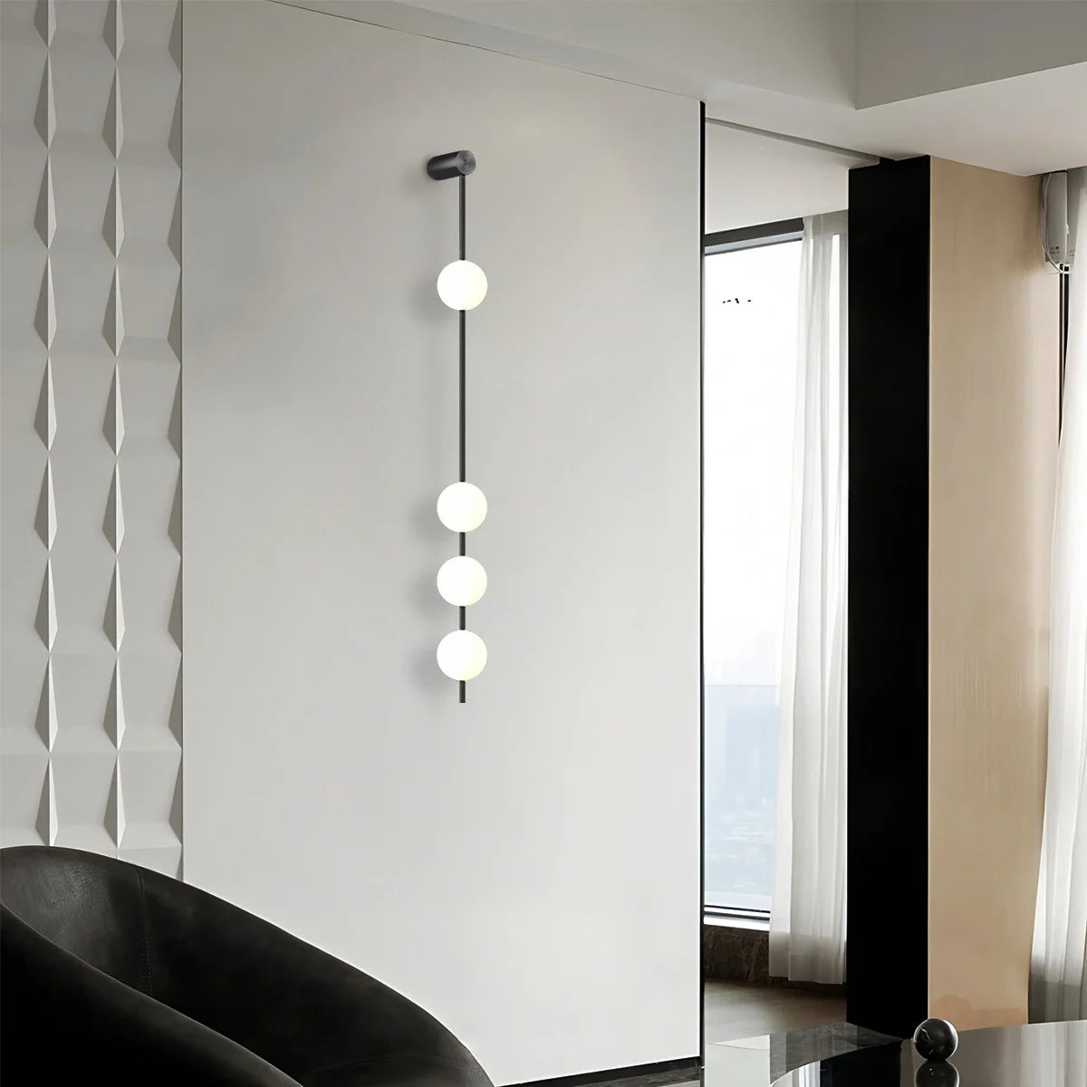Feyran Vertical Balls Wall Lamp for Corridor