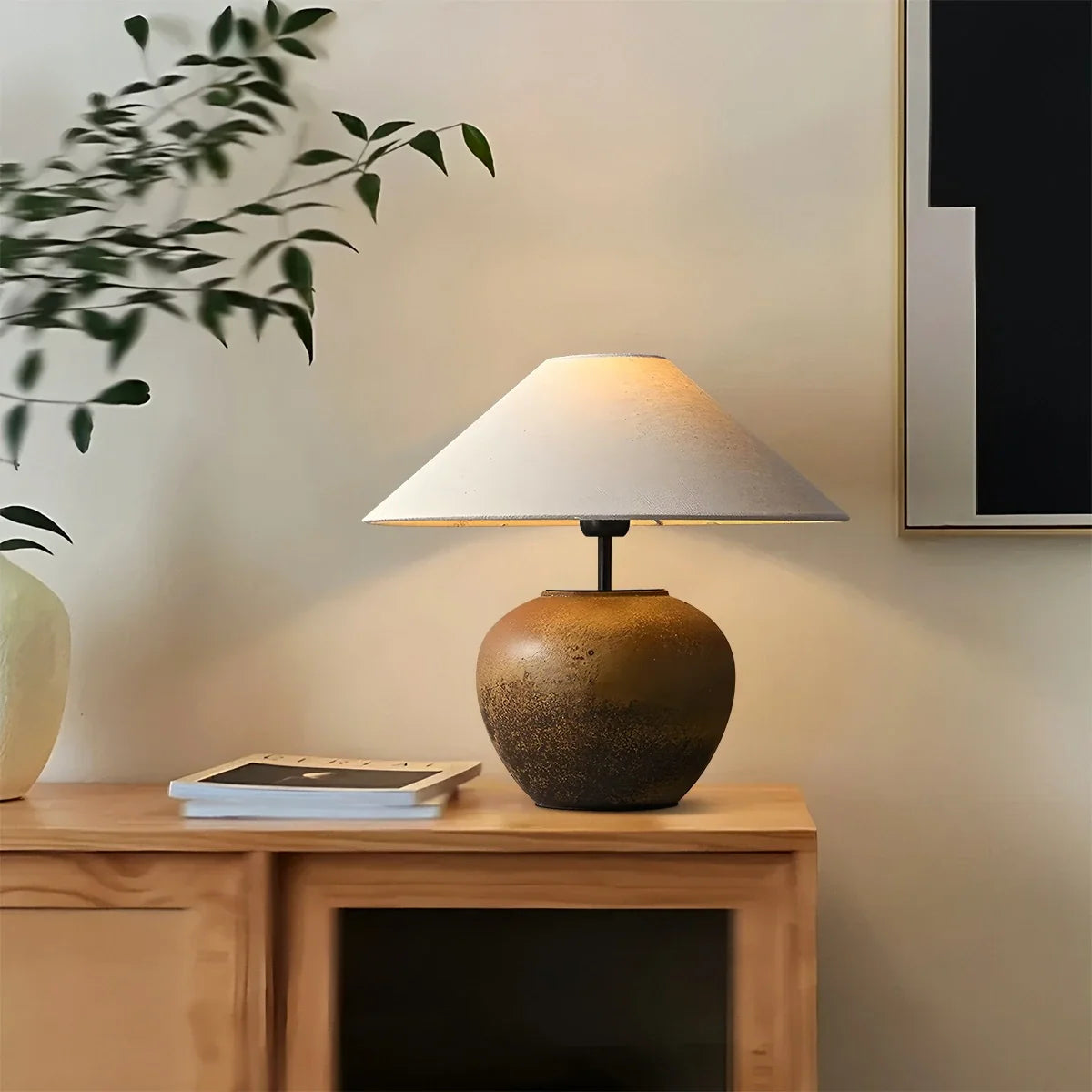 Feyran Vintage Ceramic Table Lamp