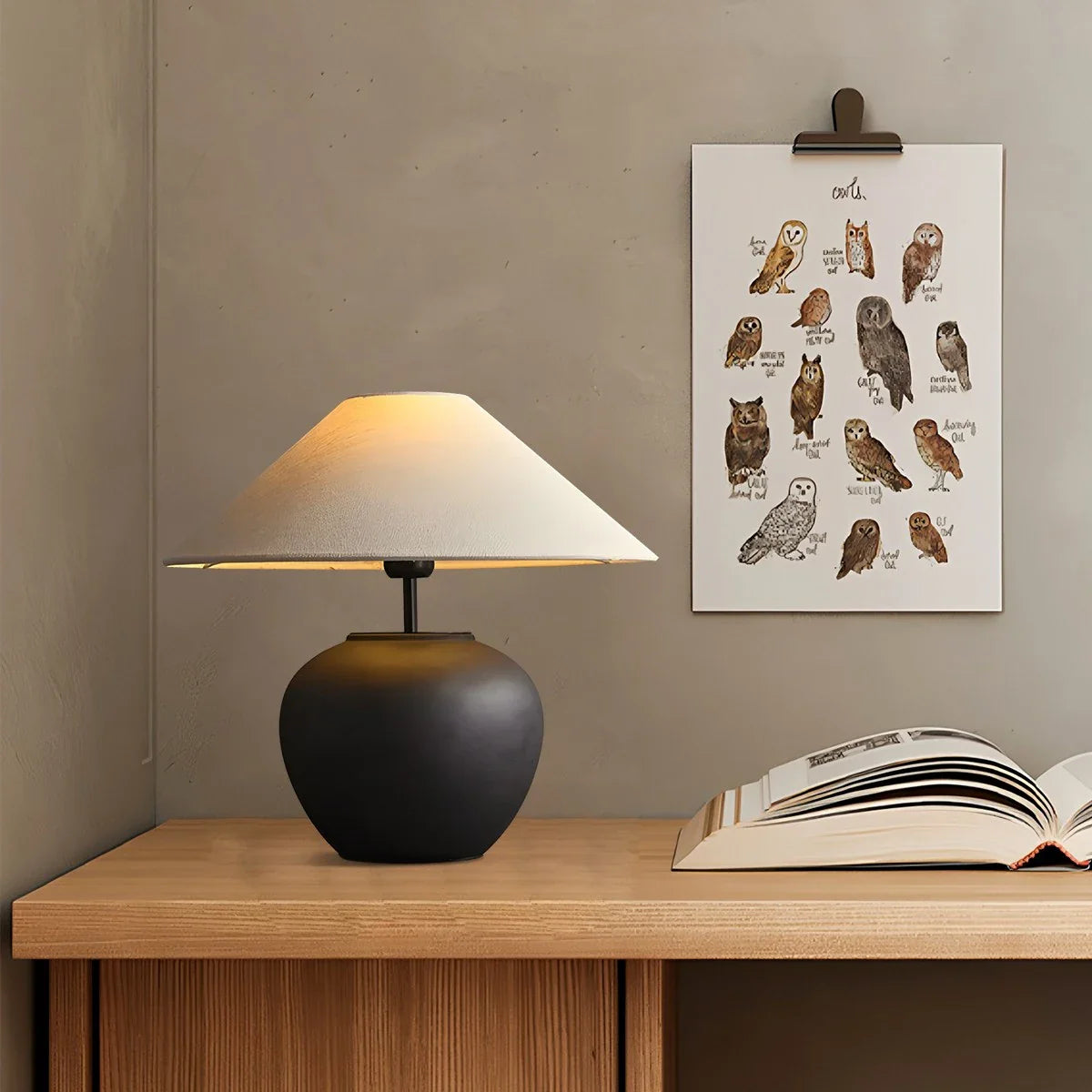 Feyran Vintage Ceramic Table Lamp
