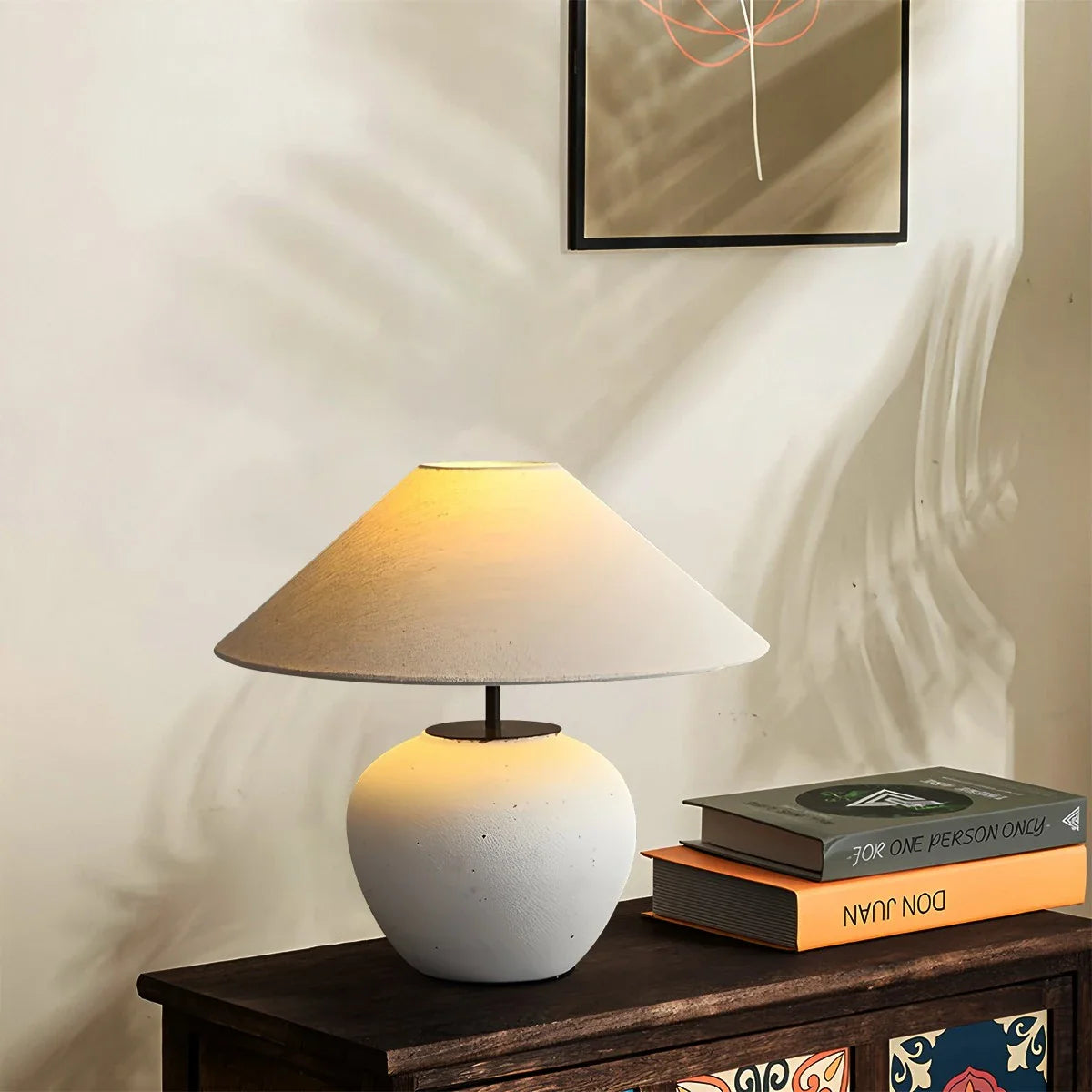 Feyran Vintage Ceramic Table Lamp