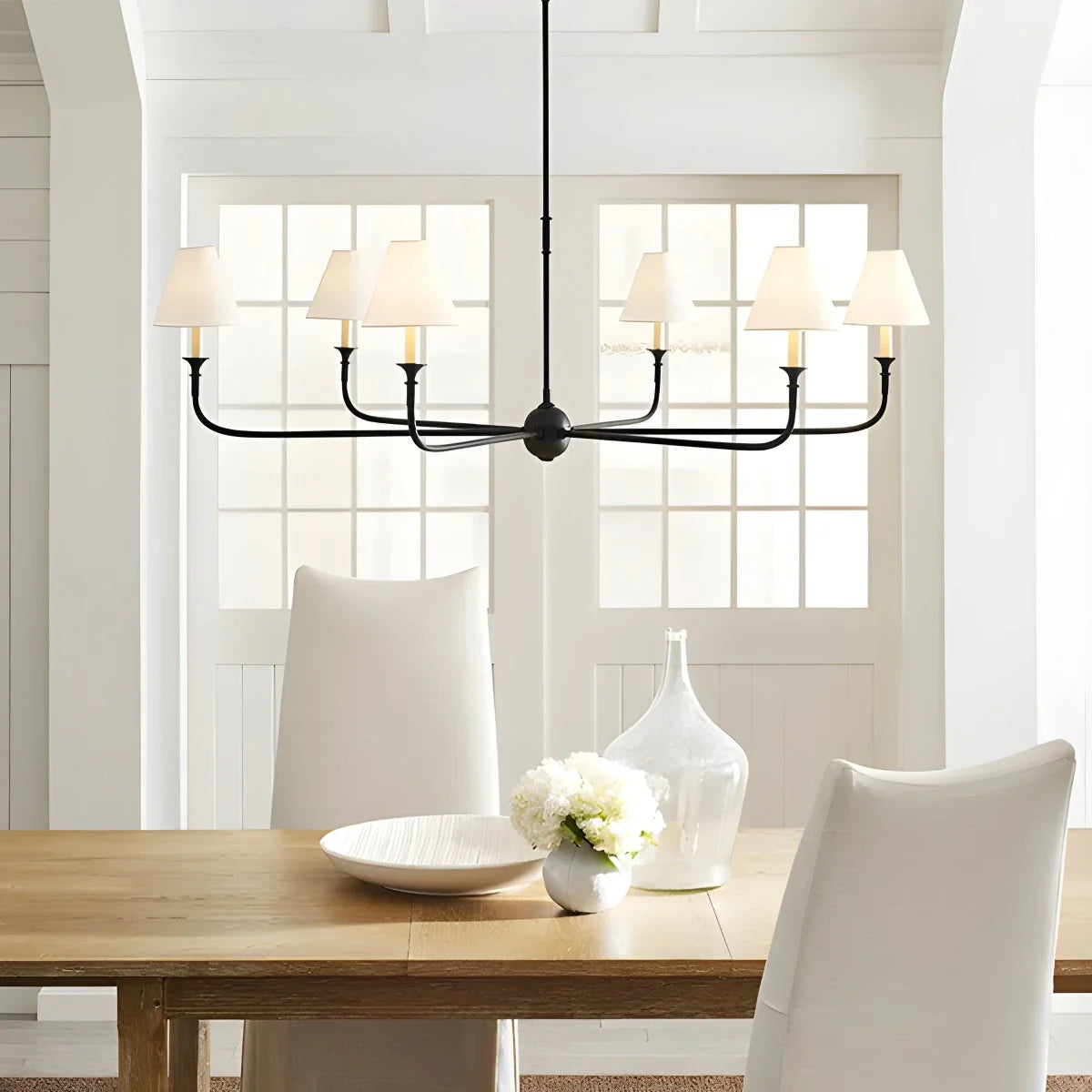 Feyran Vintage Retro Metal Chandelier