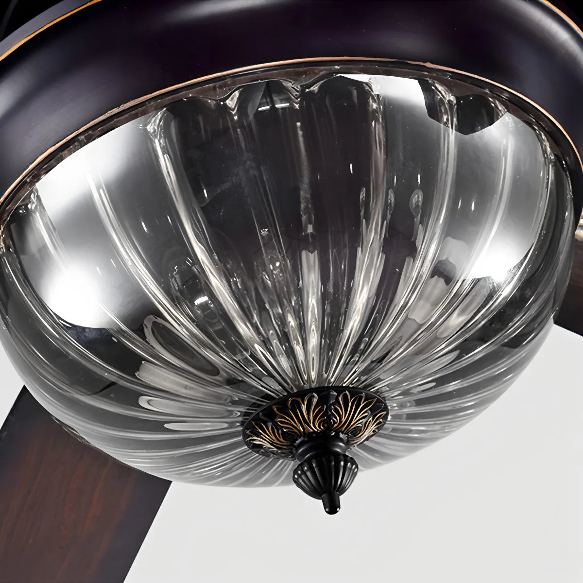 Feyran Vintage Wood Ceiling Fan Lamp for Living Room