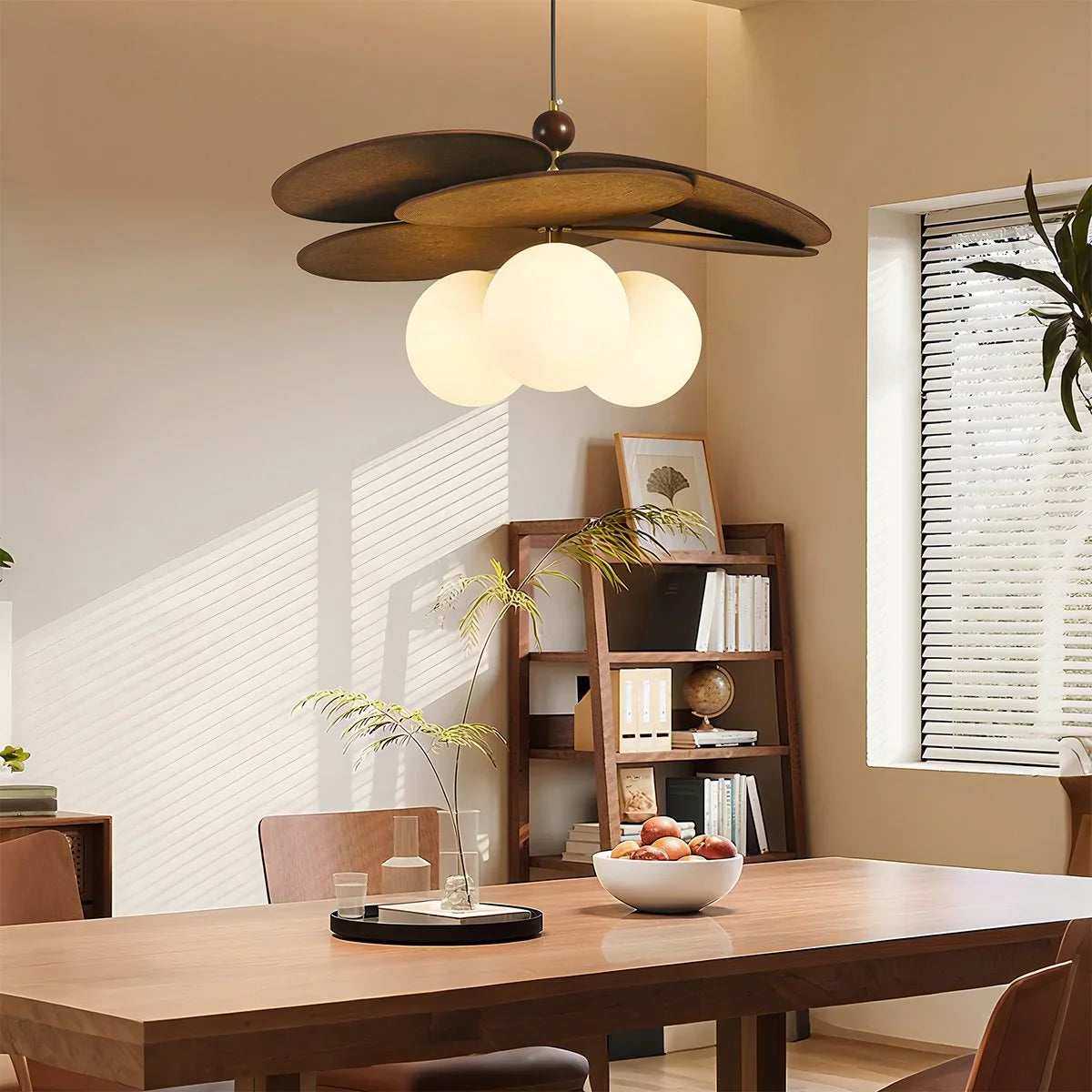 Feyran Wabi Sabi Vine Weaving Chandelier for Dining Room