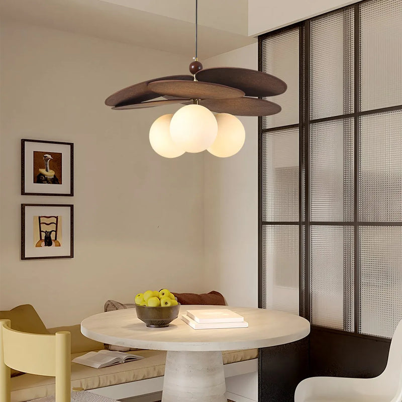 Feyran Wabi Sabi Vine Weaving Chandelier for Dining Room