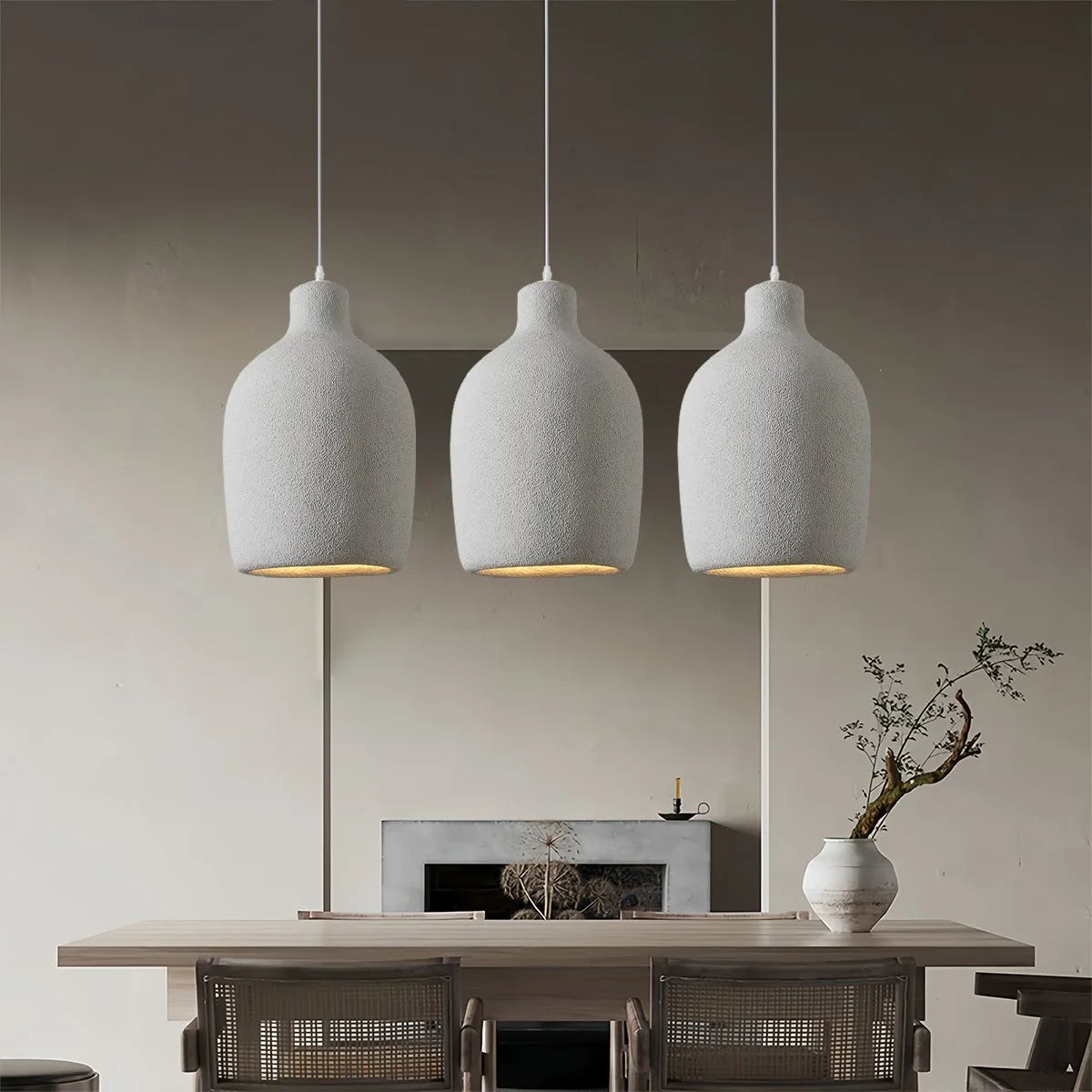 Feyran Wabi Sabi Style Dining Room Pendant Light