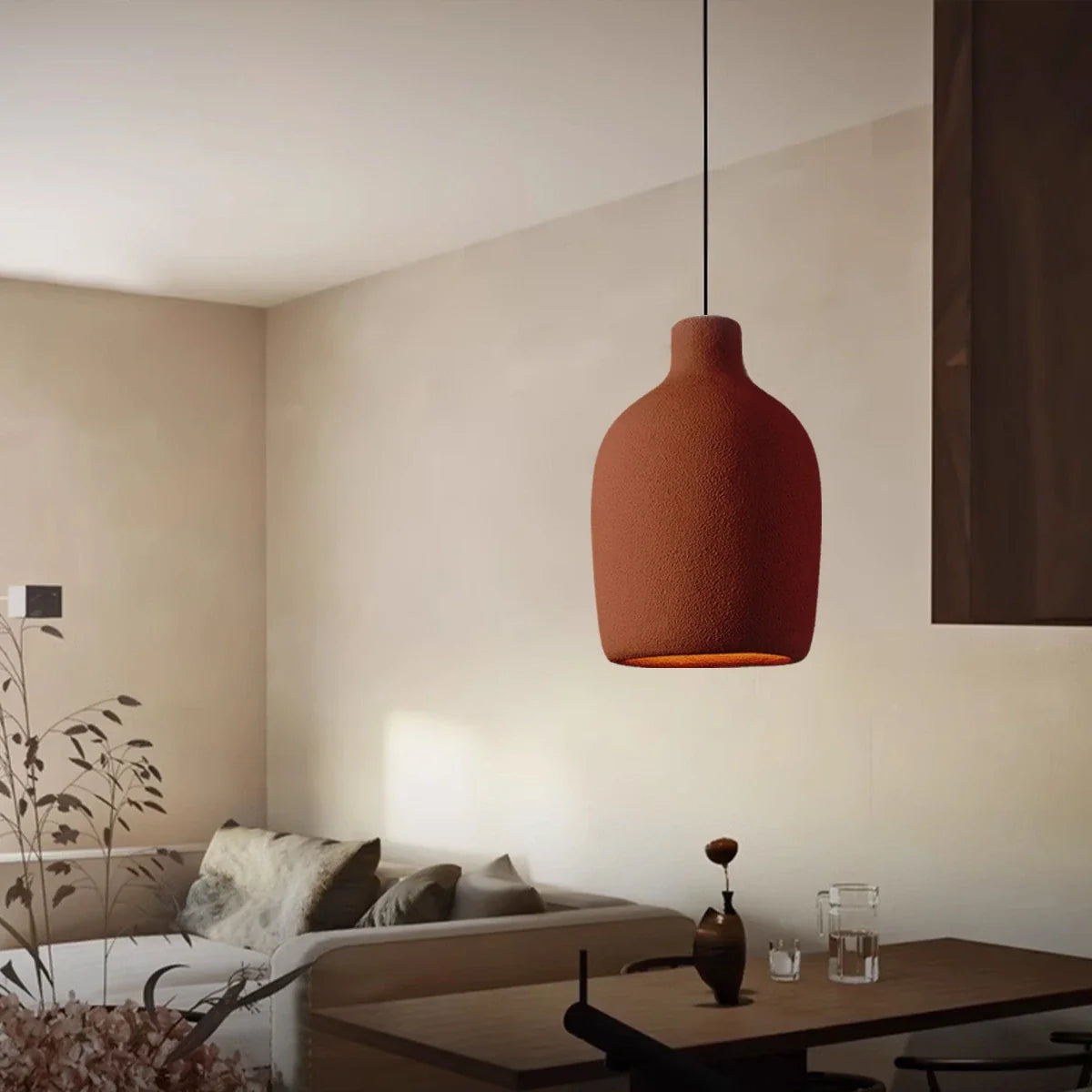 Feyran Wabi Sabi Style Dining Room Pendant Light