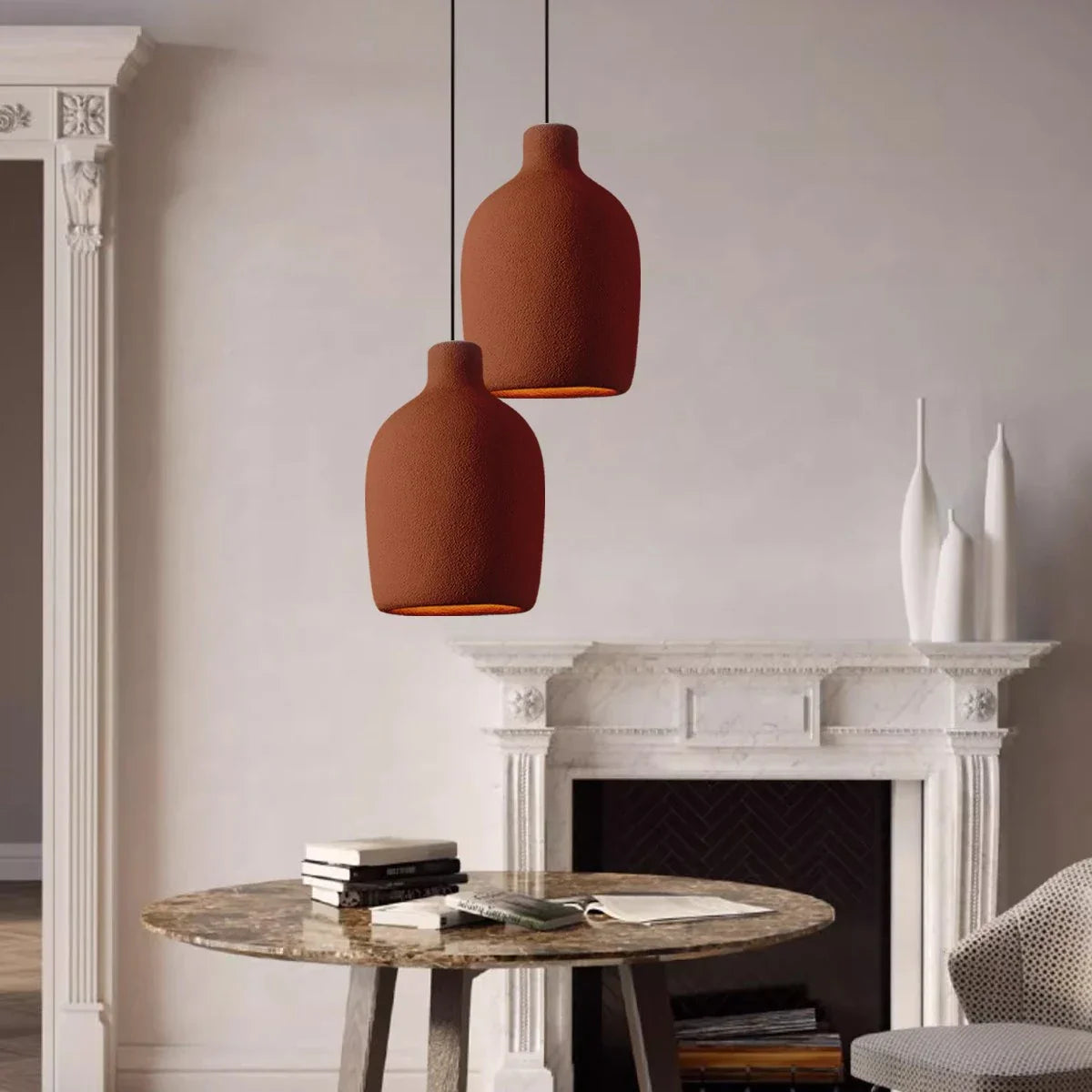 Feyran Wabi Sabi Style Dining Room Pendant Light
