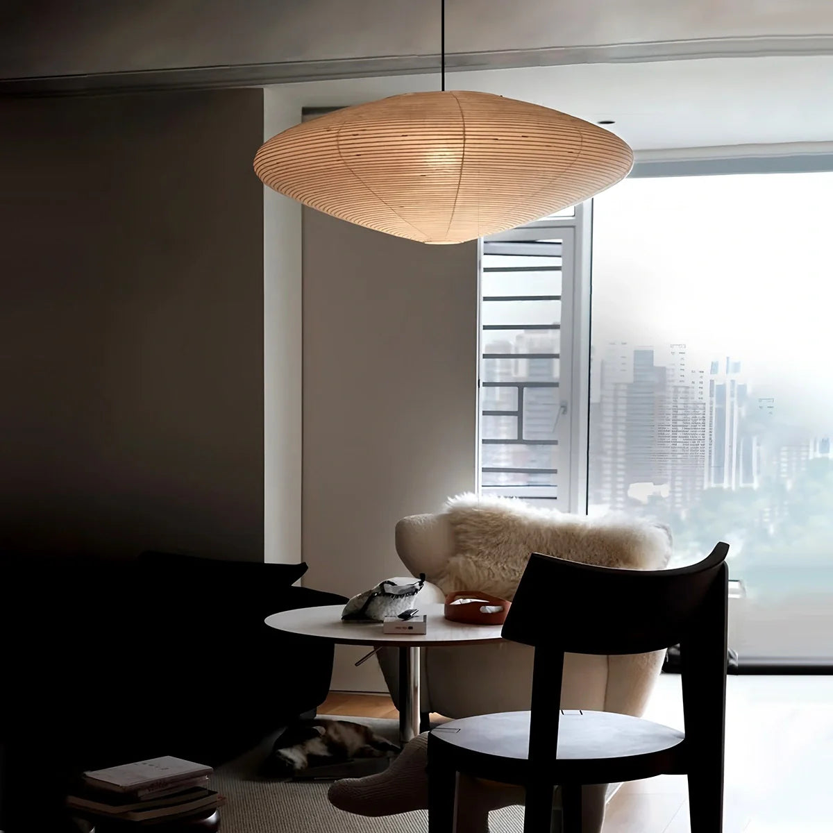 Feyran Washi Paper A Series Pendant Light for Dining Room