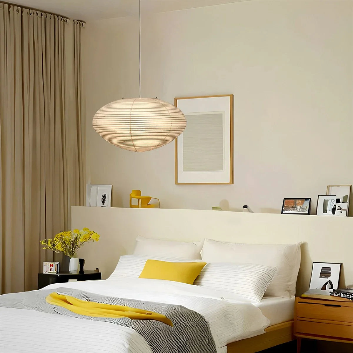 Feyran Washi Paper A Series Pendant Light for Dining Room