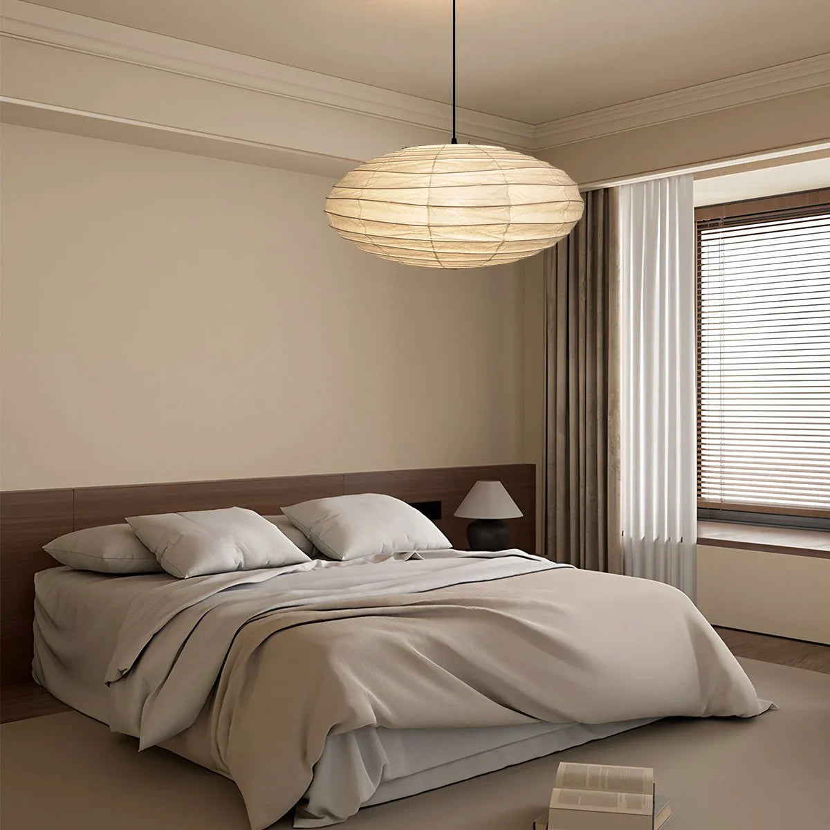 Feyran Washi Paper EN Series Pendant Light for Living Room
