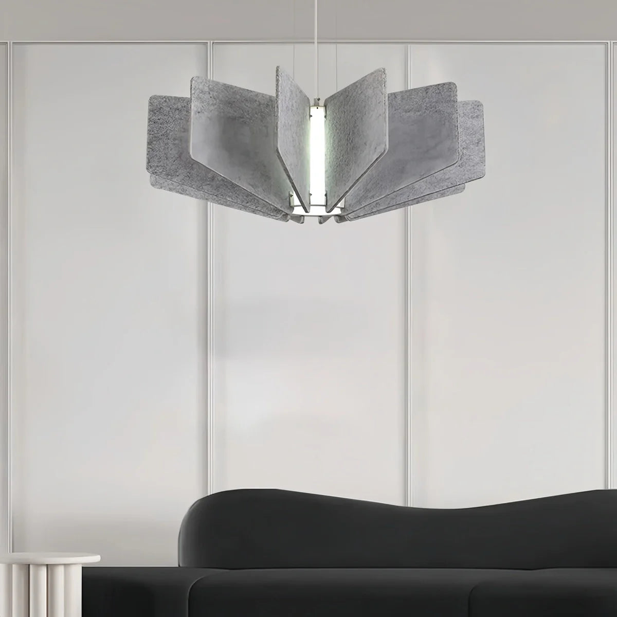 Feyran Wing Panel Acoustic Pendant Light for Living Room