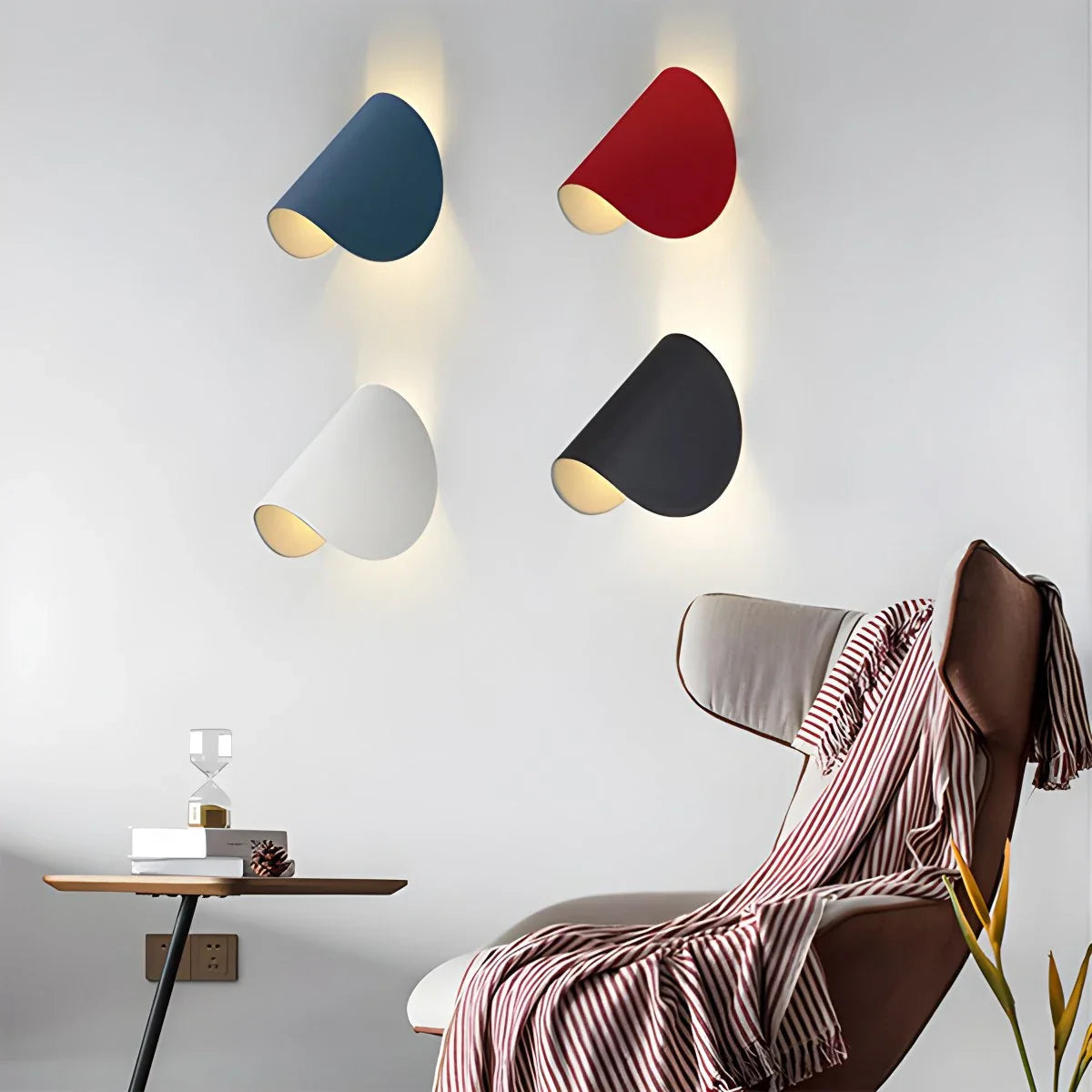 Feyran Adjustable Half Shade Wall Sconce
