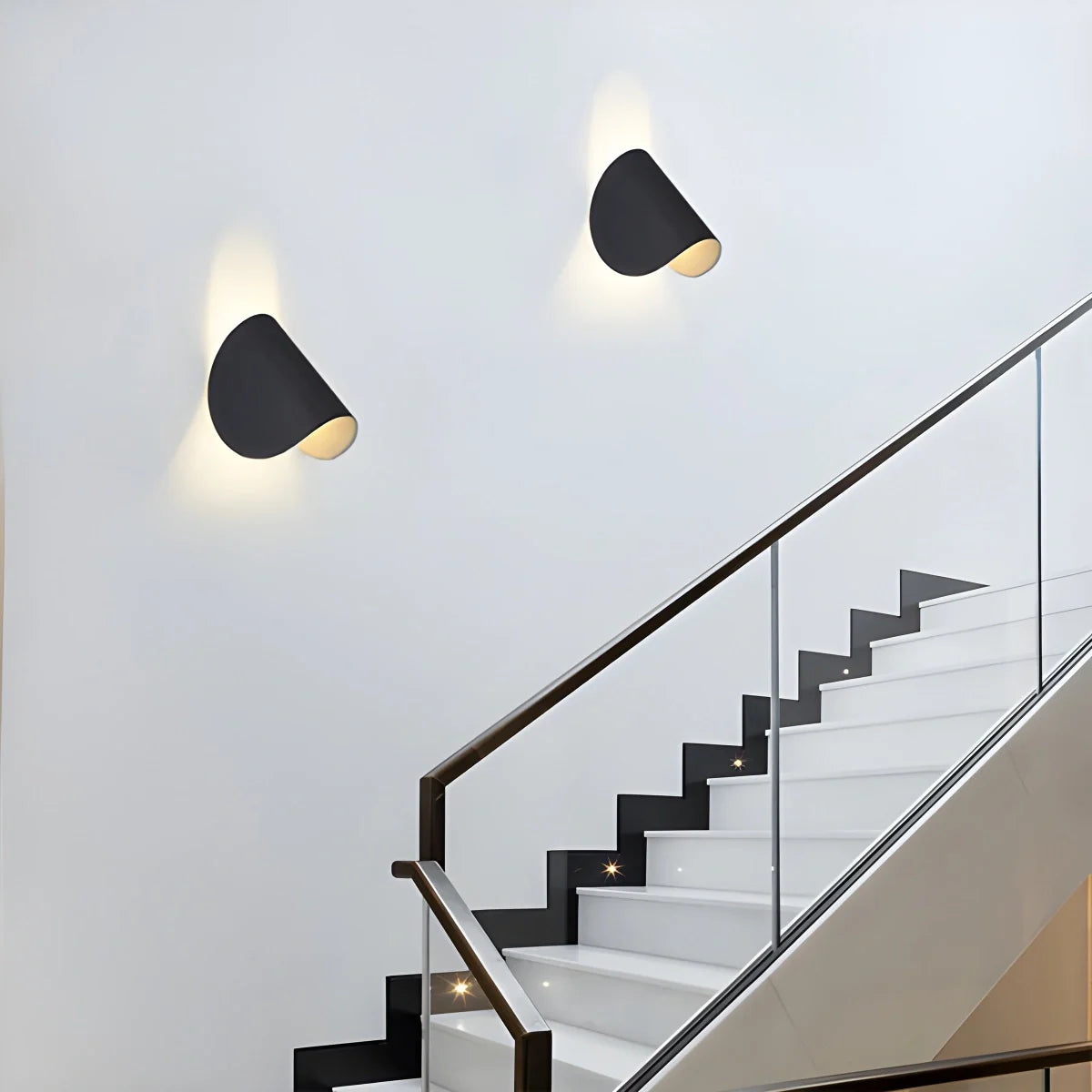 Feyran Adjustable Half Shade Wall Sconce