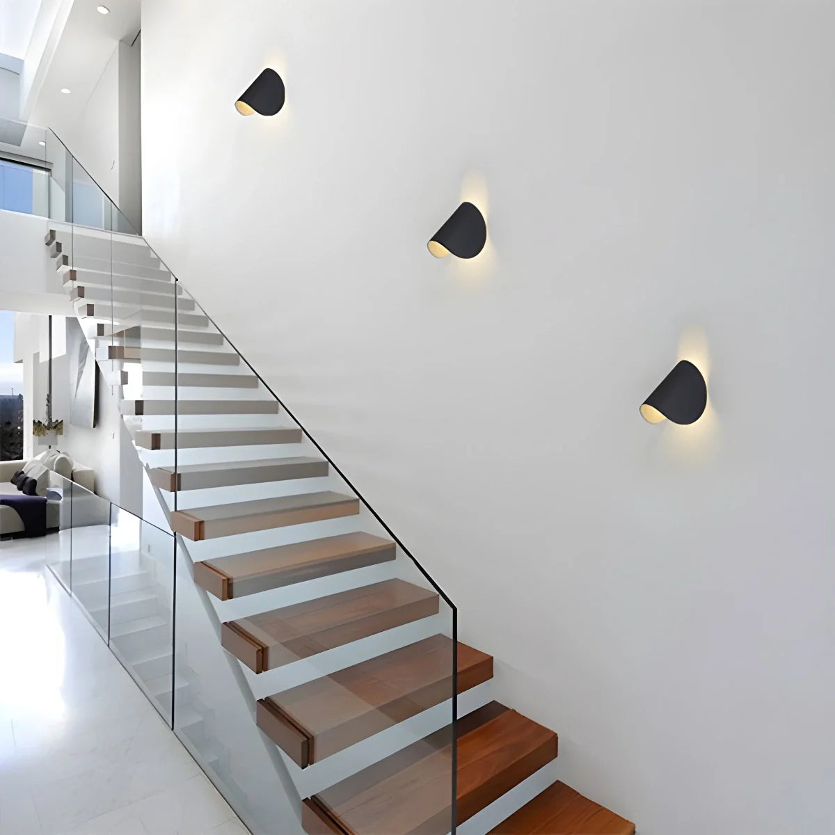 Feyran Adjustable Half Shade Wall Sconce