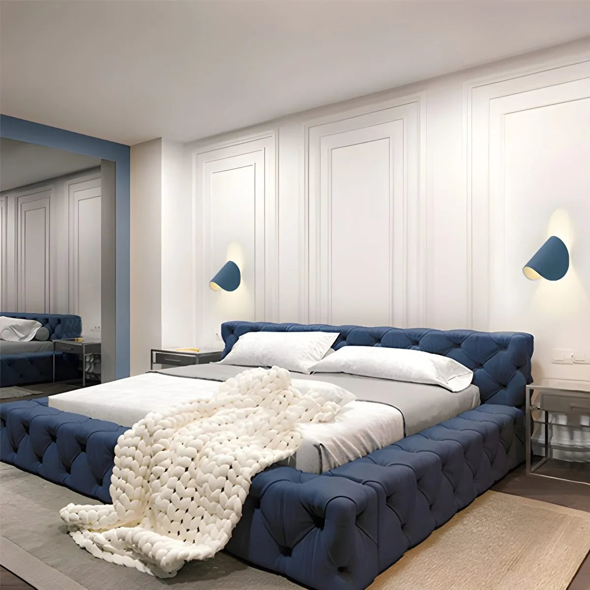 Feyran Adjustable Half Shade Wall Sconce