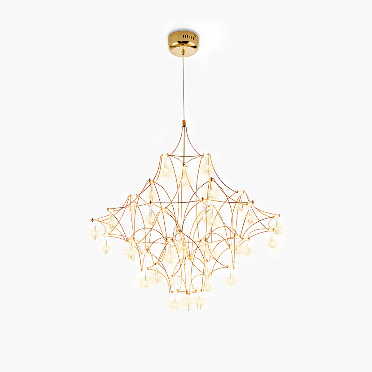 Feyran Adjustable Large Creativity Crystal Chandelier