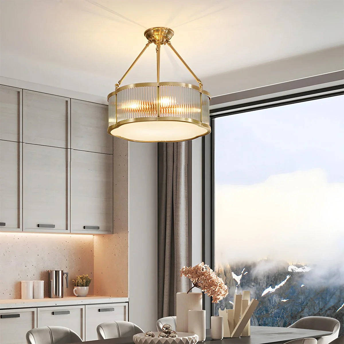 Feyran Basil Chandelier for Dining Room