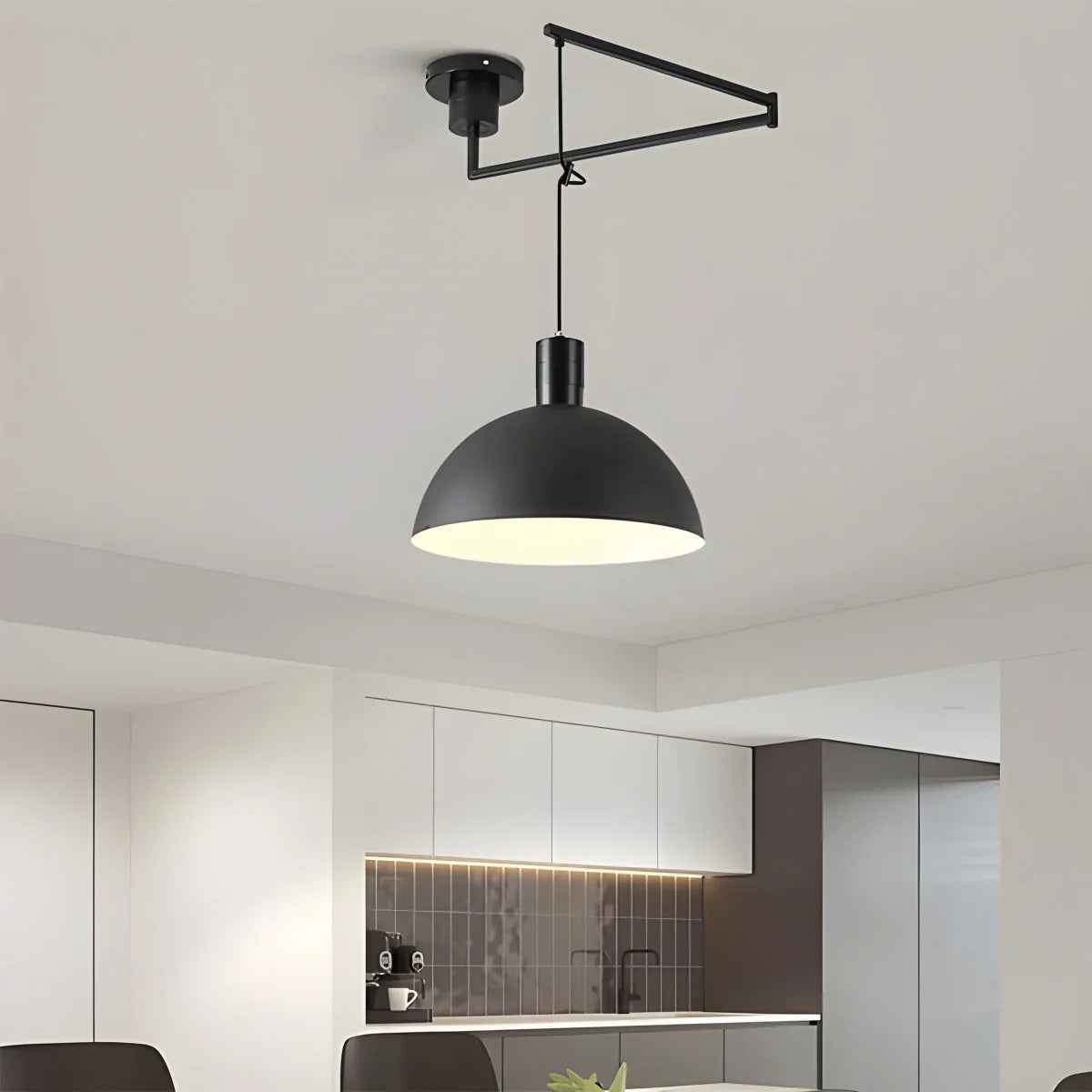 Feyran Bauhaus Creative Rocker Glass Pendant Light