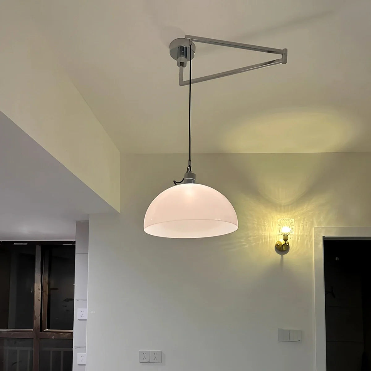Feyran Bauhaus Creative Rocker Glass Pendant Light