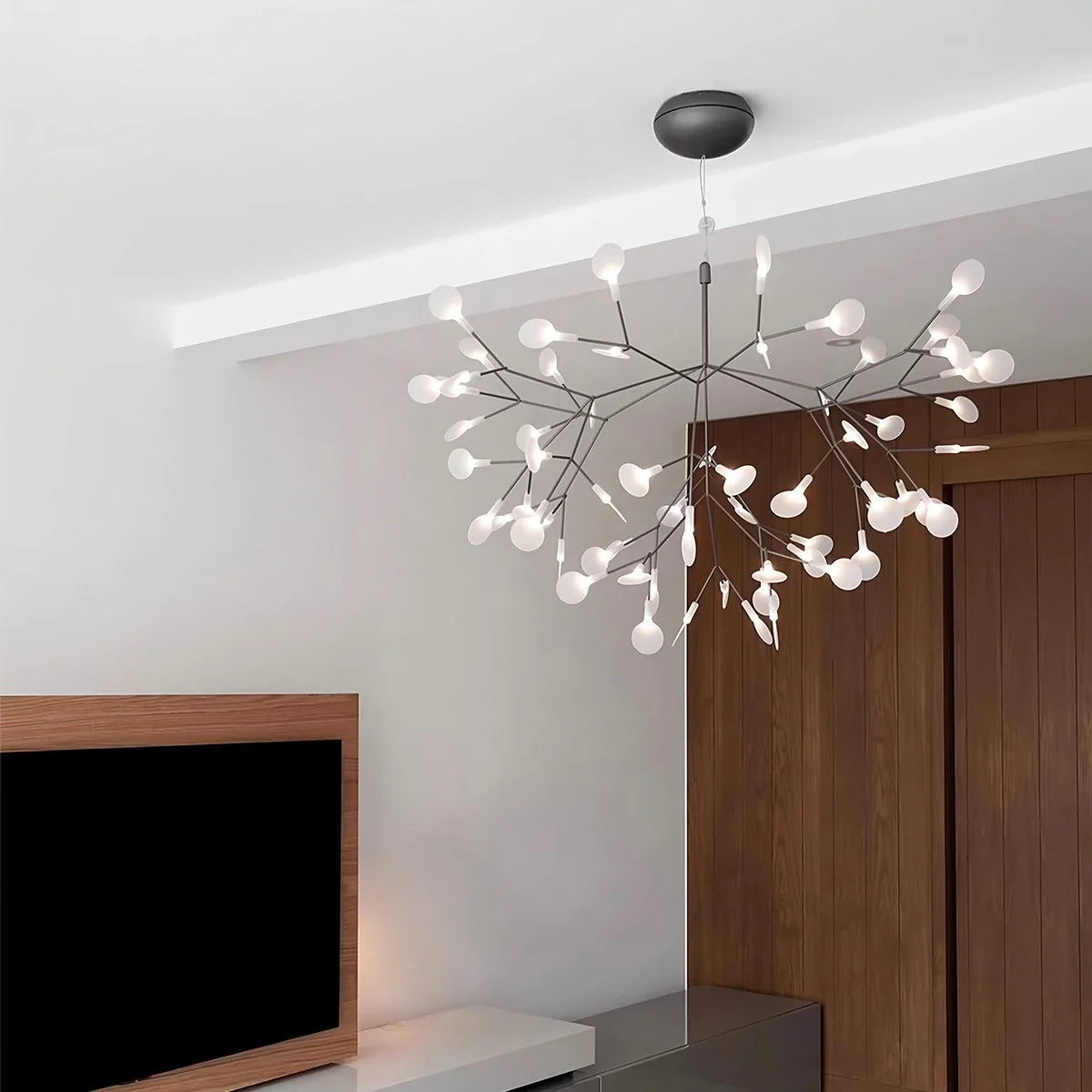 Feyran Black Firefly LED Chandelier