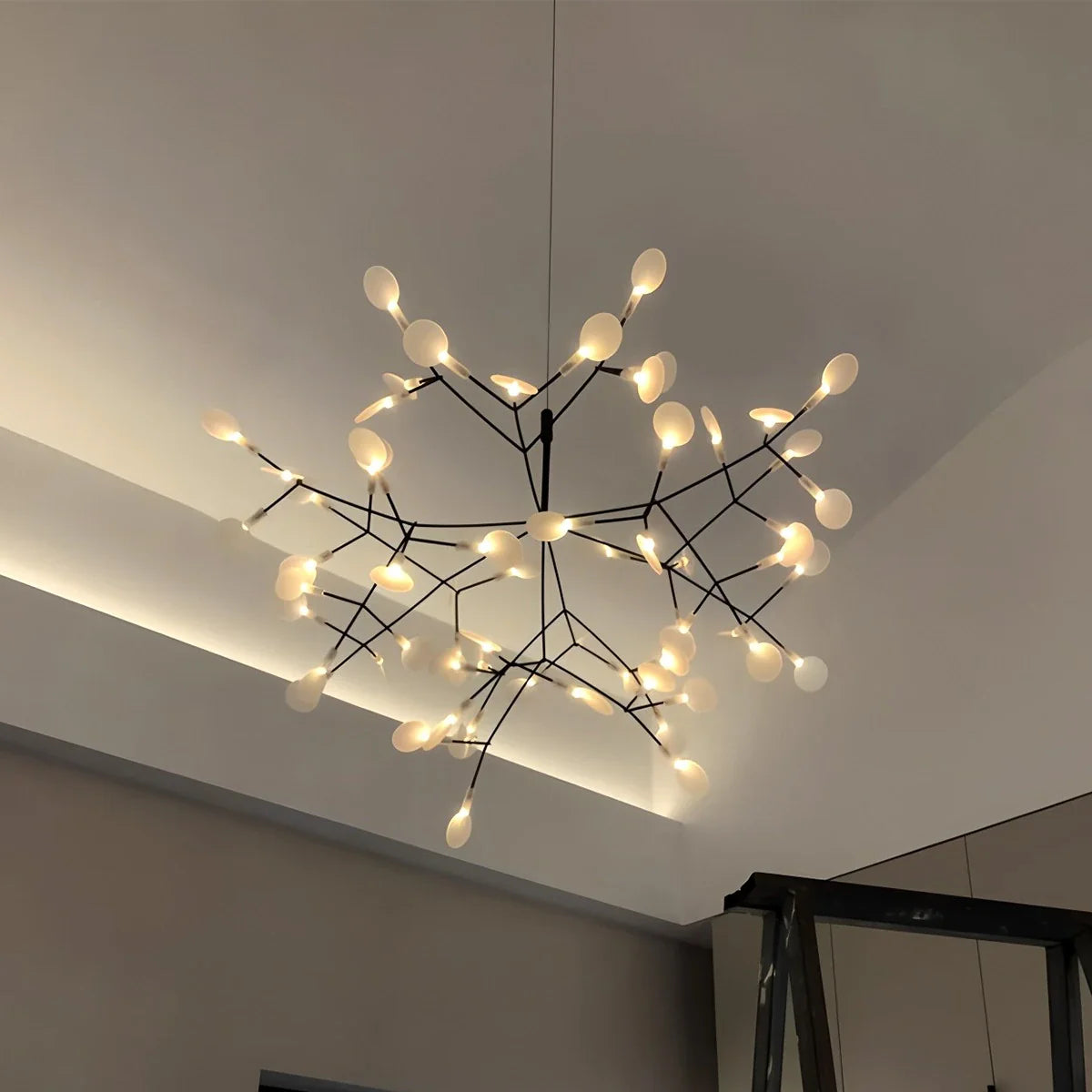 Feyran Black Firefly LED Chandelier
