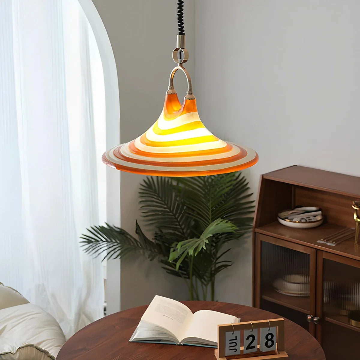 Feyran Carlo Trumpet Pendant Lamp for Dining Doom
