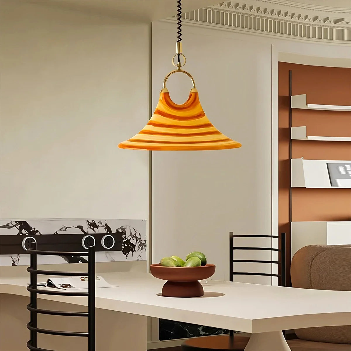Feyran Carlo Trumpet Pendant Lamp for Dining Doom