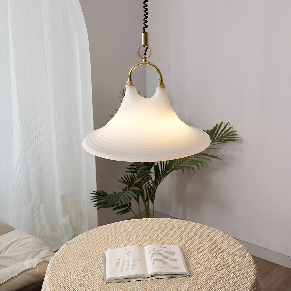 Feyran Carlo Trumpet Pendant Lamp for Dining Doom