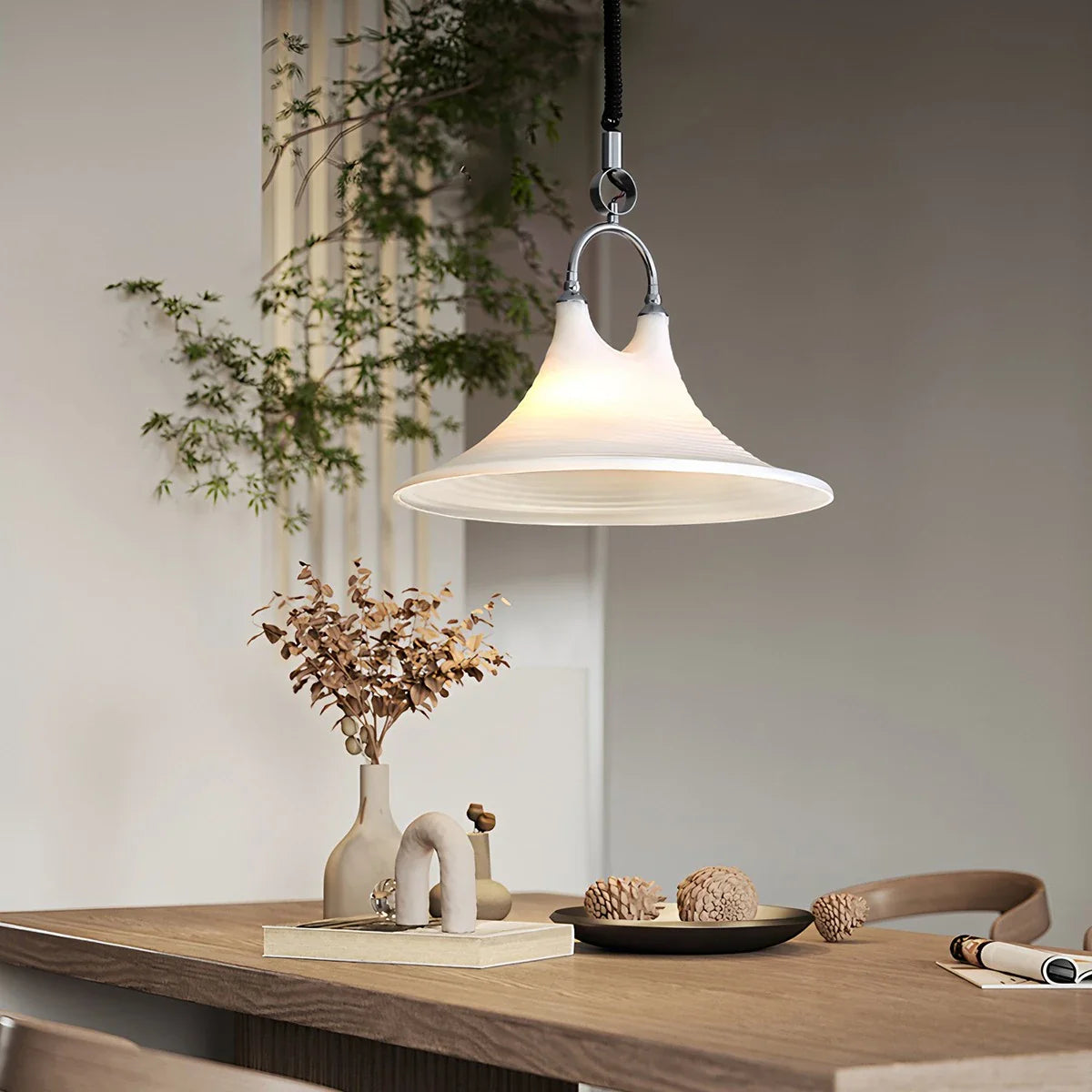 Feyran Carlo Trumpet Pendant Lamp for Dining Doom